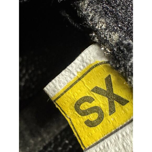 VINTAGE 2001 Harley Davidson DOT Motorcycle Half Helmet Gloss Black XS USA - Picture 12 of 15